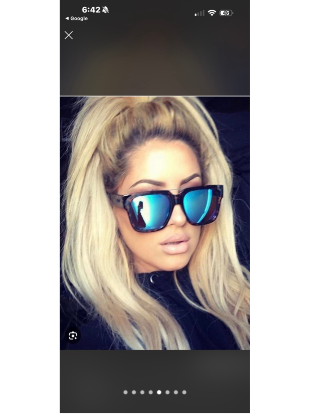 Women's Quay x Chrissy Mila Sunglasses One Size Tortoise Blue